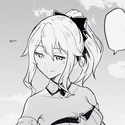 anime illustration sketch