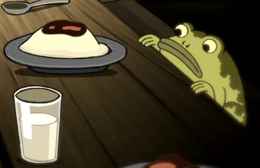 Стикер Garden_frog - 1