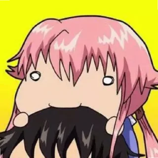 Sticker Gasai Yuno 2 - 1