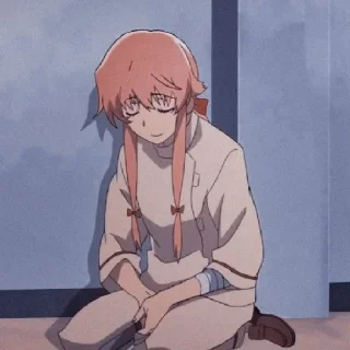 Sticker Gasai Yuno 2 - 0