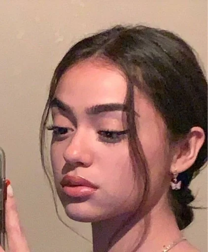 human face person lipstick