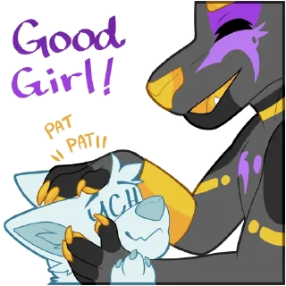 Sticker Gautreau - by @SukariDragon - 8