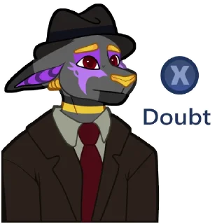 Sticker Gautreau - by @SukariDragon - 6