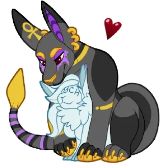 Sticker Gautreau - by @SukariDragon - 10