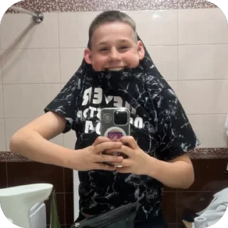 Sticker гаврюша рыбак - 8