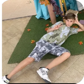 Sticker гаврюша рыбак - 6