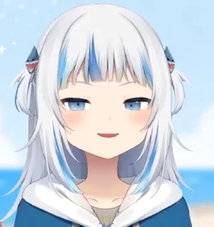 Sticker Gawr Gura's a - 9