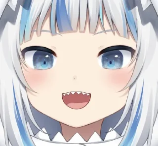 Sticker Gawr Gura's a - 7