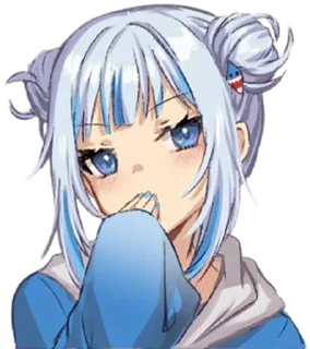 Стикер GawrGura2 - 2