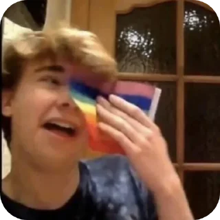 Стикер Gay power - 0