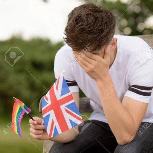 Стикер 23 Гея и один би - 0