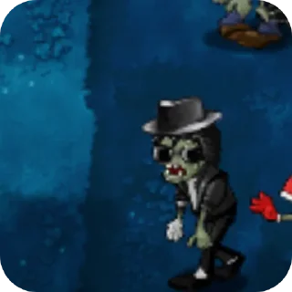 Стикер Сложные  растения  и зомби - 9