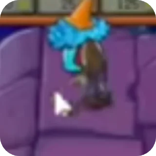 Стикер Сложные  растения  и зомби - 4