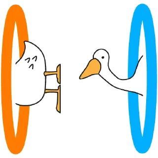 Sticker Geese @gsomu - 5
