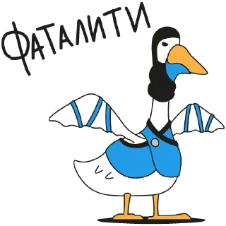 Sticker Geese @gsomu - 1