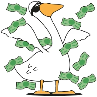 Sticker Geese @gsomu - 9