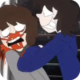 Sticker Гейские наркоманы:3 °опм° №2 - 2