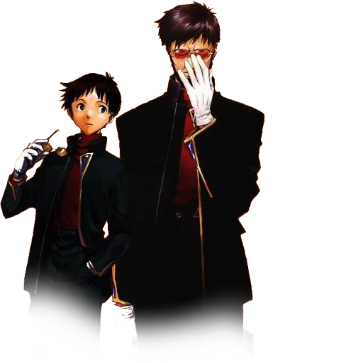 clothing human face anime