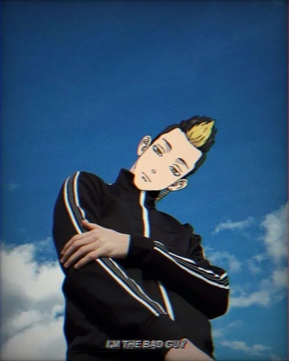 sky human face clothing