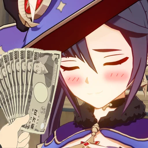 anime cartoon human face