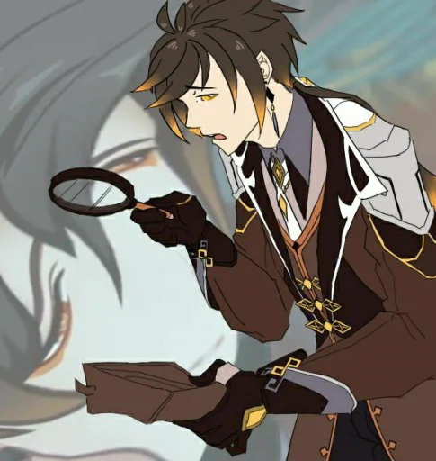 аниме мультфильм cg иллюстрация