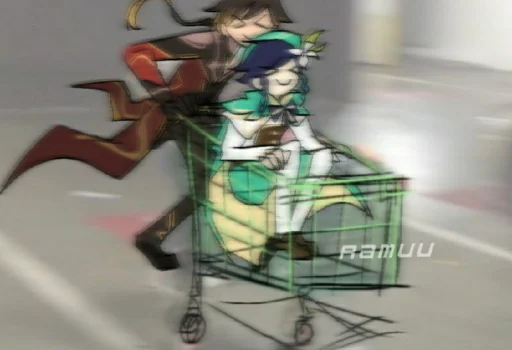 мультфильм ручная тележка