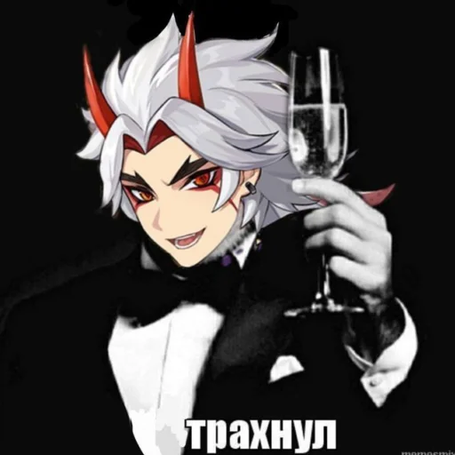 Стикер Геншин Итто - 10