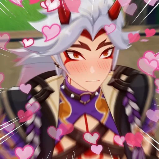 Стикер Геншин Итто - 7