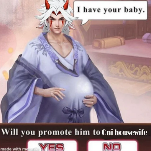 Стикер Геншин Итто - 6