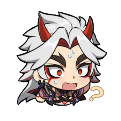 Стикер Геншин Итто - 4