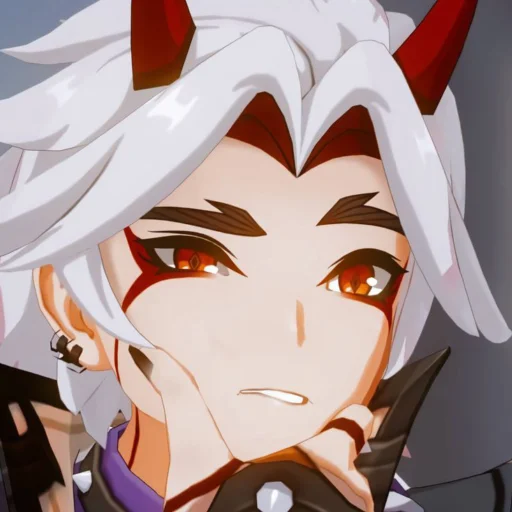 Стикер Геншин Итто - 0