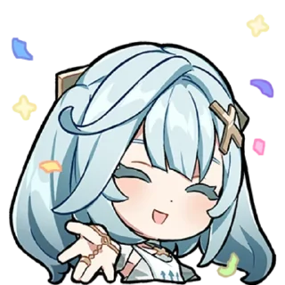 Sticker Картины Паймон 20 | @GenshinImpactEmojis - 8