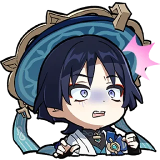 Sticker Картины Паймон 20 | @GenshinImpactEmojis - 6