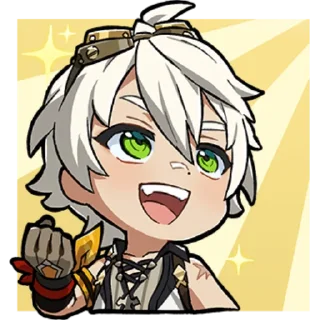 Sticker Картины Паймон 20 | @GenshinImpactEmojis - 4