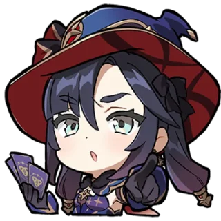 Sticker Картины Паймон 20 | @GenshinImpactEmojis - 9