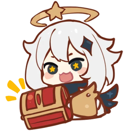 Sticker Геншин Импакт ч.1 @nyasticks - 3