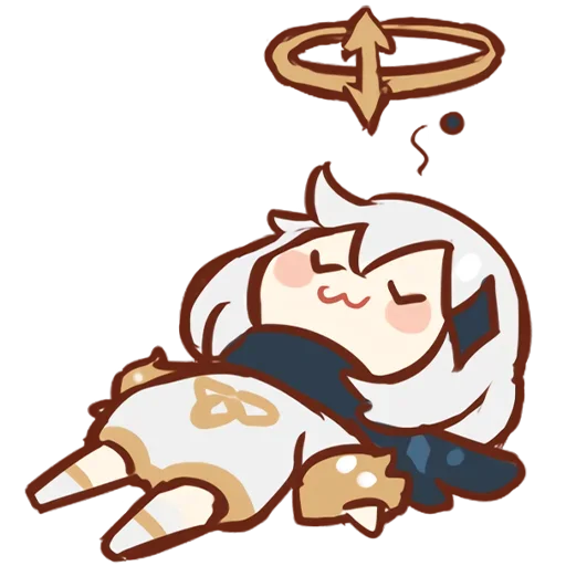 Sticker Геншин Импакт ч.1 @nyasticks - 2