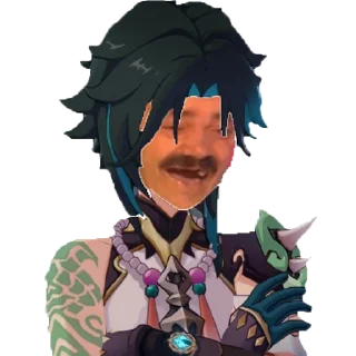 Sticker Spanish @slivu_genshin_impact - 8