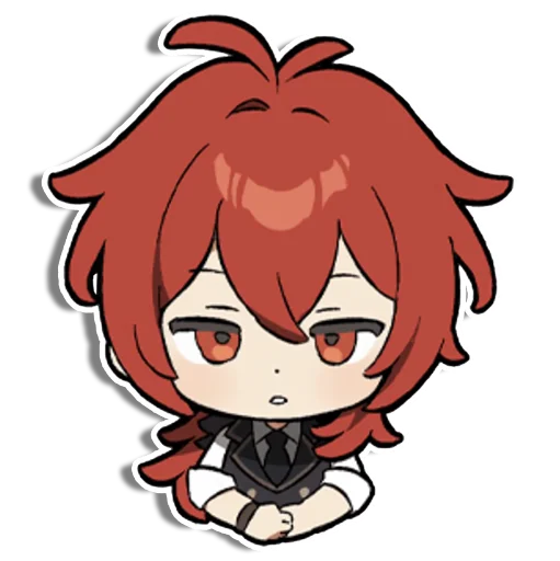 Sticker Genshin Impact (KFC) • @keiriststicks - 4