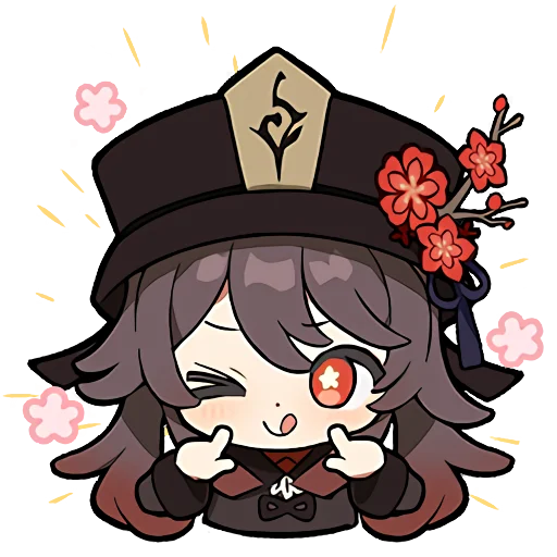 flower anime illustration