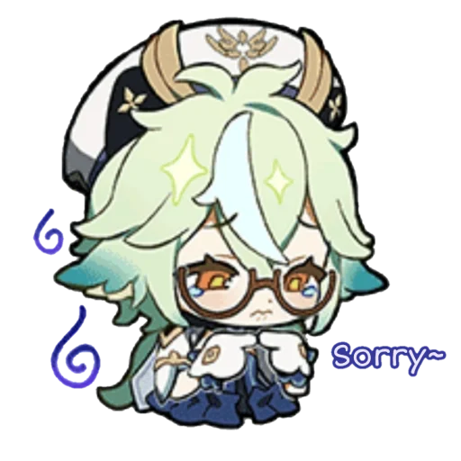 Sticker Genshin_Impact_official_pack - 1