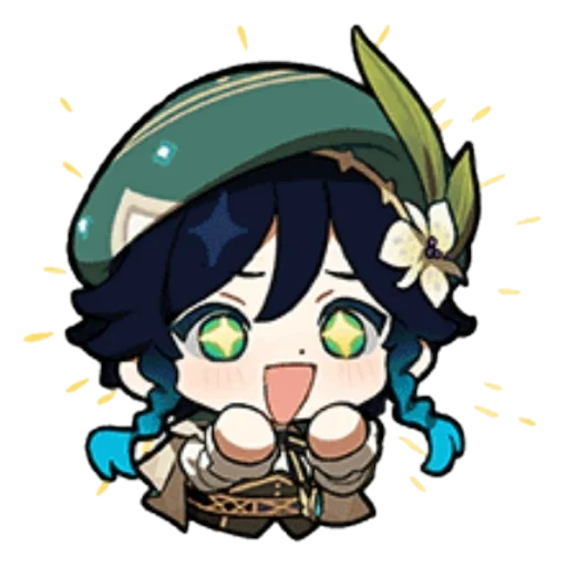 Sticker Genshin_Impact_official_pack - 1