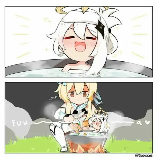 anime animated cartoon illustration