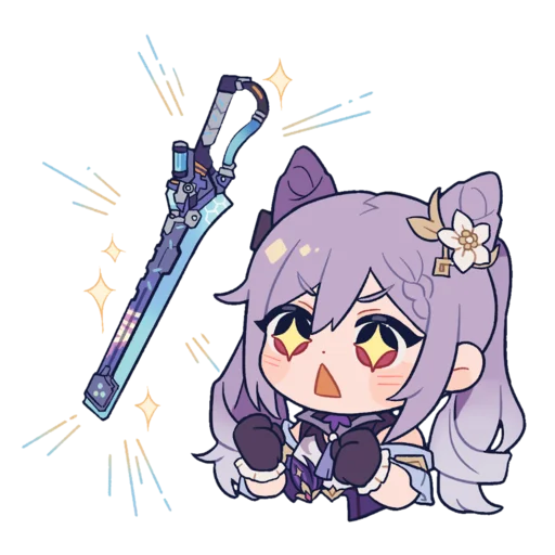 Стикер Genshin — @paimon_impact - 8