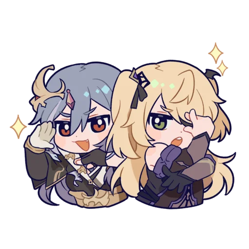 Стикер Genshin — @paimon_impact - 3