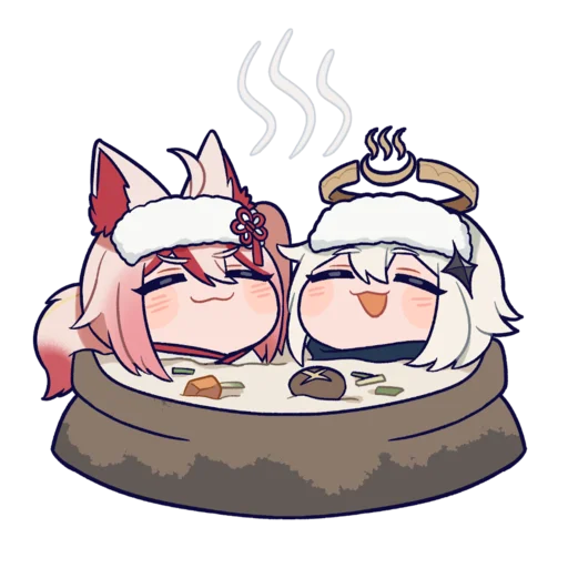 Стикер Genshin — @paimon_impact - 2