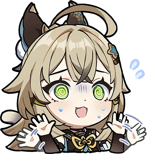 Стикер Genshin_WeChat_P4 - 1