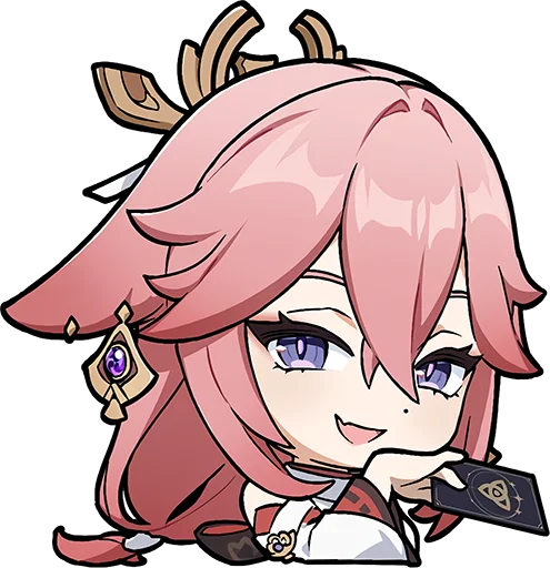 Стикер Genshin_WeChat_P4 - 1