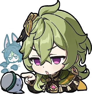 Sticker Genshin WeChat P4 @Genshin_Impact_KeiristGroup @keiriststicks - 3