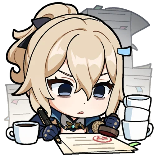 Sticker Genshin_WeChat_P5 - 1